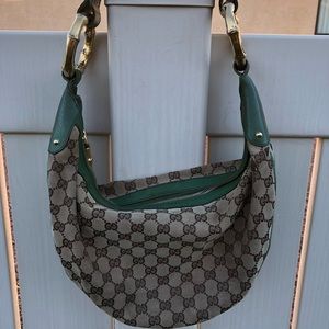 Gucci Gold Bamboo Hobo